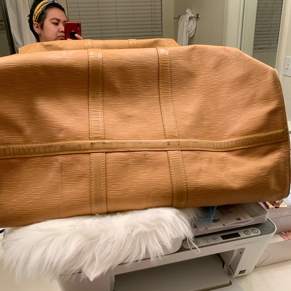 Authentic Louis Vuitton epi Kepall 55 - Picture 7 of 8